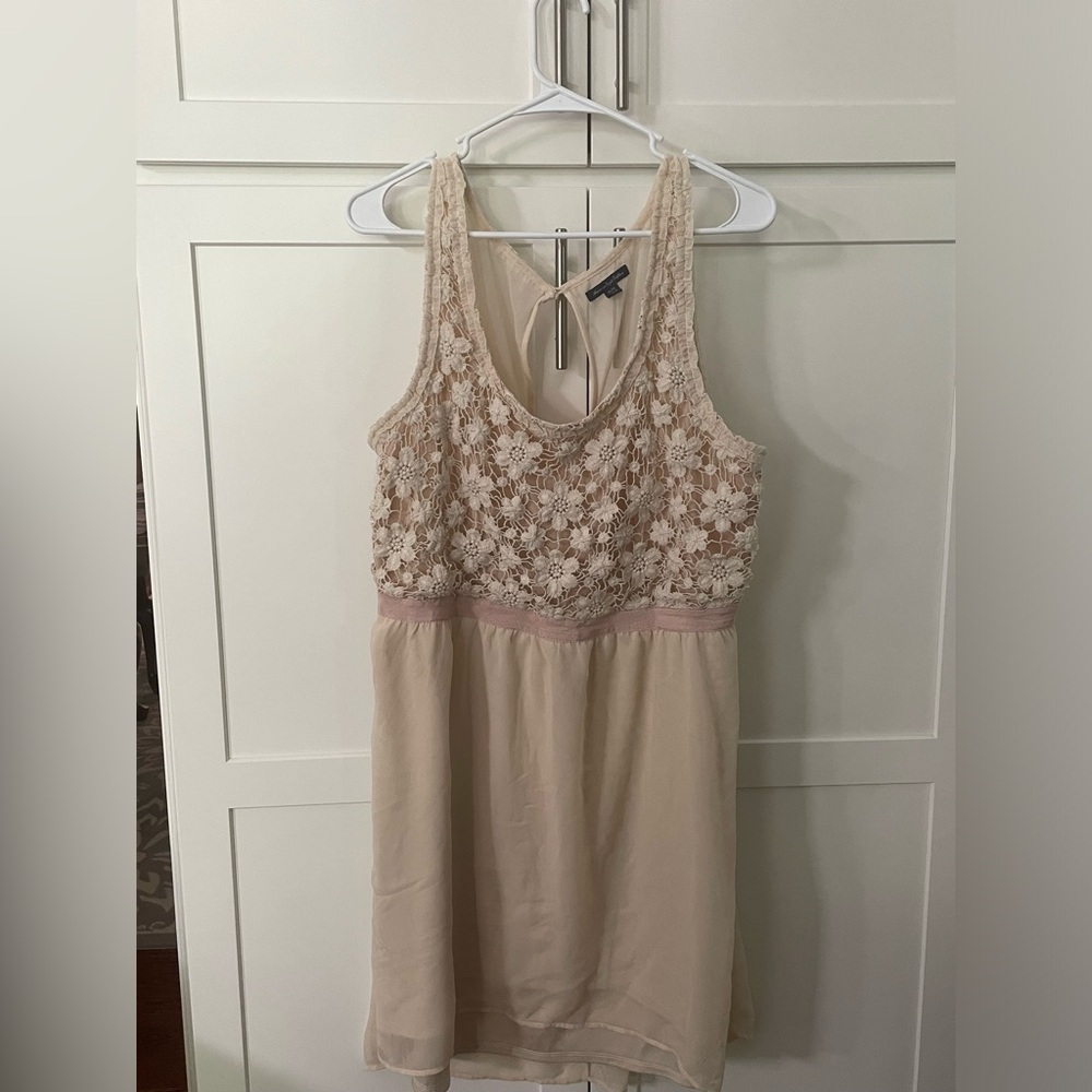 American Eagle Lace/Sheer Dress